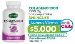Maicao Colageno 1000 springlife oferta
