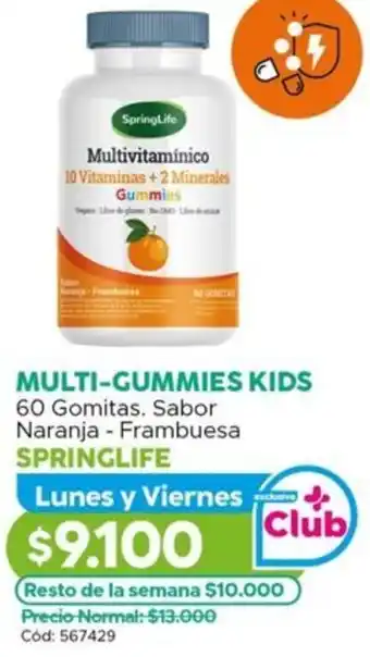 Maicao Multi-gummies kids springlife oferta
