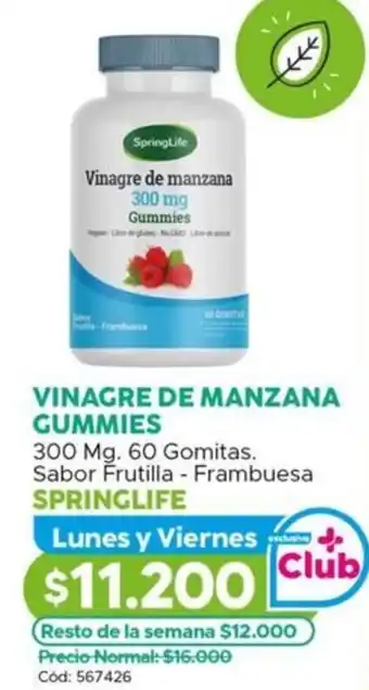 Maicao Vinagre de manzana gummies springlife oferta
