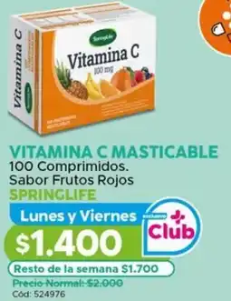 Maicao Vitamina c masticable oferta