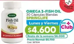 Maicao Springlife omega 3-fish oil oferta