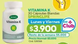 Maicao Springlife vitamina K oferta