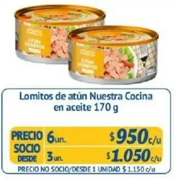 Alvi Lomitos de Atún Nuestra Cocina en Aceite 3un. 170g oferta