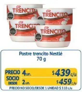 Alvi Postre Trecito Nestlé 2un. 70g oferta