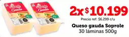 Santa Isabel Gauda soprole queso oferta