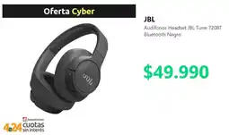 PC Factory JBL audífonos headset tune 720bt bluetooth negro oferta