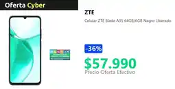 PC Factory ZTE celular blade A35 oferta