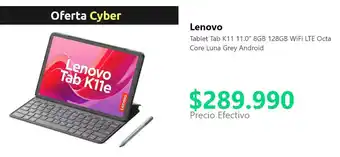 PC Factory Lenovo tablet tab K11 11.0" oferta