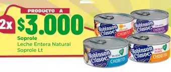 Supermercado El Trébol Soprole leche entera natural soprole oferta