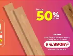 Easy Baldara piso flotante classic touch cherry oferta