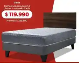 Easy Celta cama europea aura oferta
