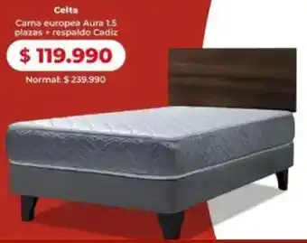 Easy Celta cama europea aura oferta