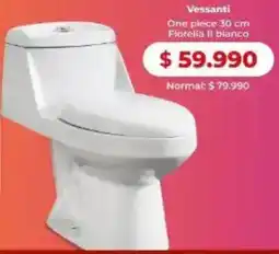 Easy Vessanti one piece 30 cm fiorella il blanco oferta