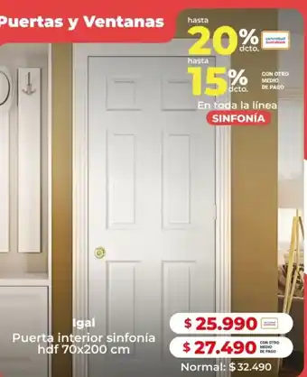 Easy Igal puerta interior sinfonía oferta