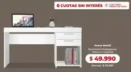 Easy Home mobili escritorio madagascar blanco oferta
