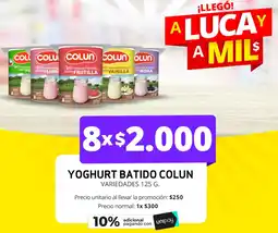 Unimarc Yoghurt batido colun variedades oferta