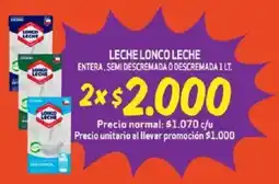 Mayorista 10 Leche lonco oferta