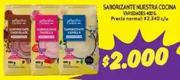 Mayorista 10 Saborizante nuestra cocina variedades oferta