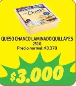 Mayorista 10 Queso chanco laminado quillayes oferta
