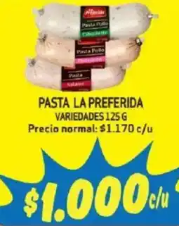 Mayorista 10 Pasta la preferida variedades oferta