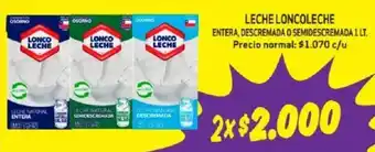 Mayorista 10 Lonco leche oferta