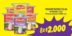 Mayorista 10 Yoghurt batido colun variedades oferta