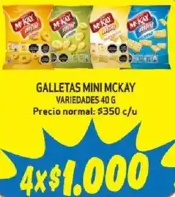 Mayorista 10 Mckay galletas mini variedades oferta