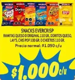 Mayorista 10 Snacks evercrisp oferta