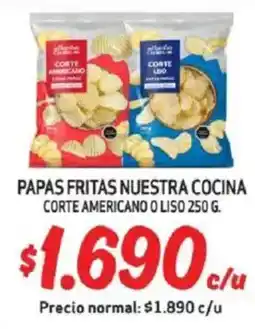 Mayorista 10 Papas fritas nuestra cocina oferta