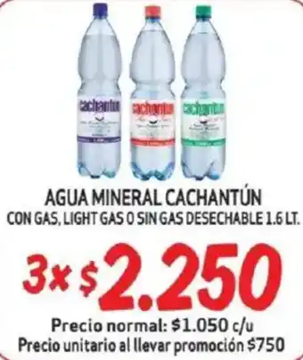 Mayorista 10 Agua mineral cachantún oferta