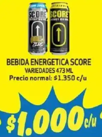Mayorista 10 Bebida energetica score variedades oferta
