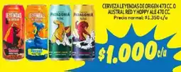 Mayorista 10 Cerveza leyendas de origen oferta