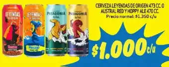 Mayorista 10 Cerveza leyendas de origen oferta