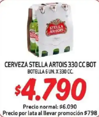 Mayorista 10 Stella artois cerveza oferta