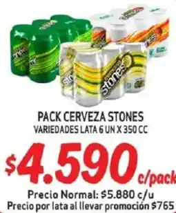 Mayorista 10 Stones pack cerveza variedades lata oferta