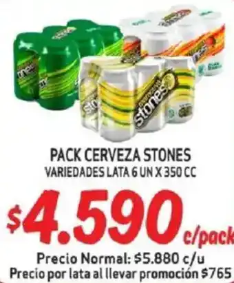 Mayorista 10 Stones pack cerveza variedades lata oferta