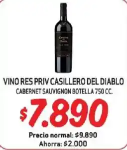 Mayorista 10 Vino res priv casillero del diablo oferta
