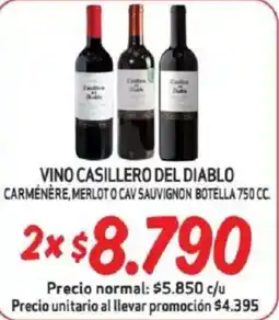 Mayorista 10 Vino casillero del diablo oferta