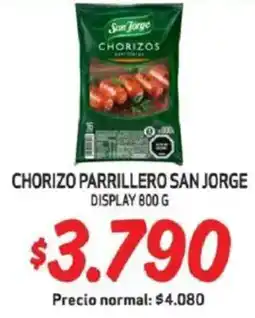 Mayorista 10 Chorizo parrillero san jorge oferta
