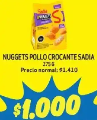 Mayorista 10 Nuggets pollo crocante sadia oferta