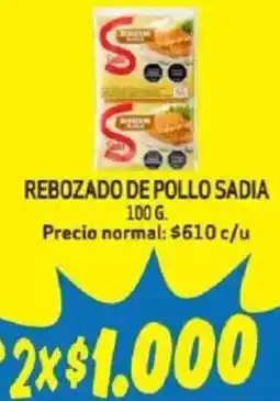 Mayorista 10 Rebozado de pollo sadia oferta