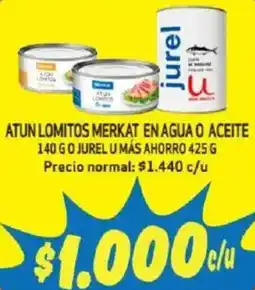 Mayorista 10 Atun lomitos merkat en agua o aceite oferta
