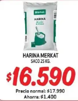 Mayorista 10 Merkat harina saco oferta