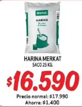 Mayorista 10 Merkat harina saco oferta