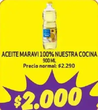 Mayorista 10 Aceite maravi 100% nuestra cocina oferta
