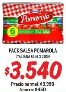 Mayorista 10 Pack salsa pomarola italiana oferta