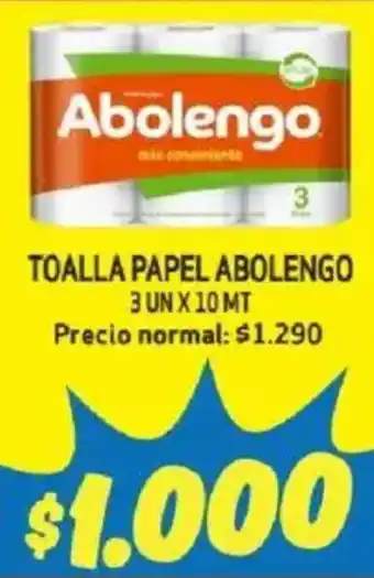 Mayorista 10 Abolengo toalla papel oferta