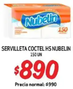 Mayorista 10 Nubelin servilleta coctel oferta