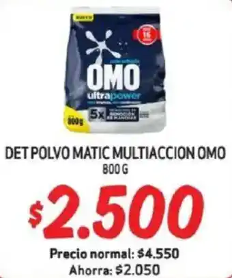 Mayorista 10 Omo det polvo matic multiaccion oferta