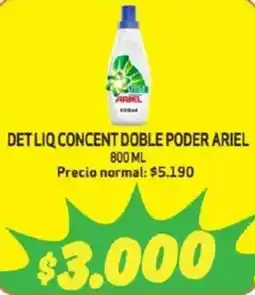 Mayorista 10 Ariel det liq concent doble poder oferta